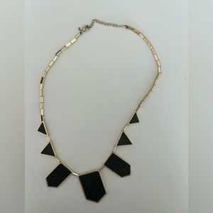 House of Harlow 1960 Necklace Black Leather